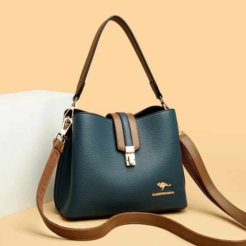 Trendy Large Capacity Ladies Shoulder Bag Luxury Designer Fashion Crossbody Bag High Quality Leather Women's Handbag Wallet
Trendy Large Capacity Ladies Shoulder Bag Luxury Designer Fashion Crossbody Bag High Quality Leather Women's Handbag Wallet