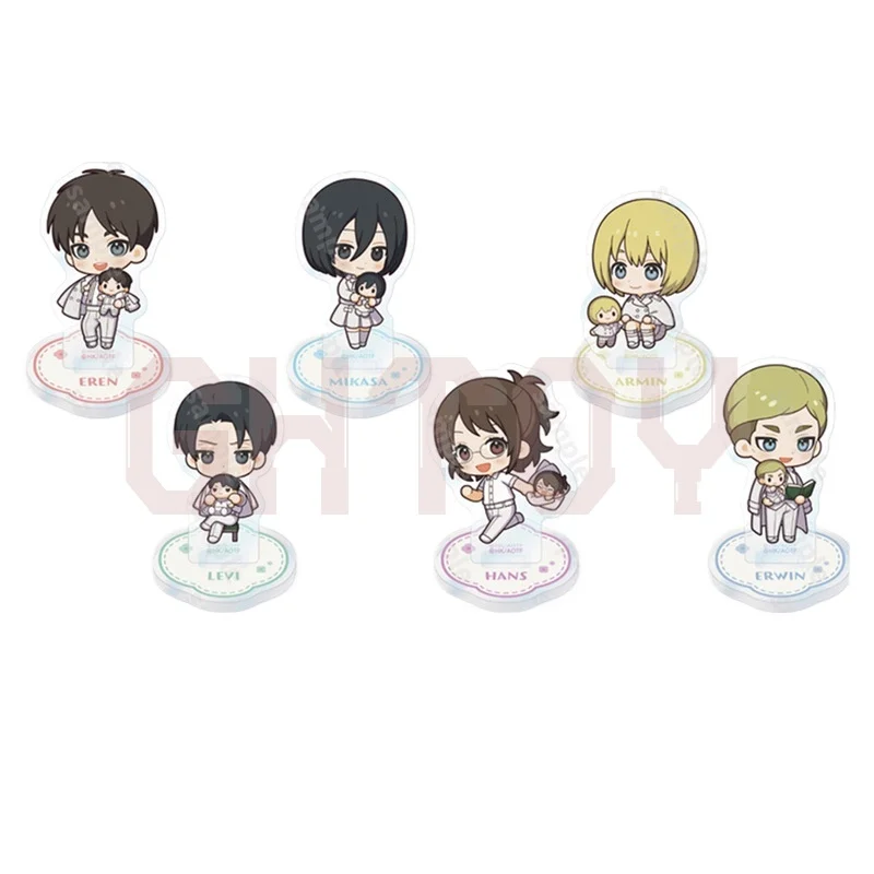 Белый костюм «Атака Титанов», версия Q, акриловая подставка, периферийные устройства в стиле аниме, настольный дисплей, коллекция украшений, подарок на день рождения для мальчиков 
Белый костюм «Атака Титанов», версия Q, акриловая подставка, периферийные устройства в стиле аниме, настольный дисплей, коллекция украшений, подарок на день рождения для мальчиков