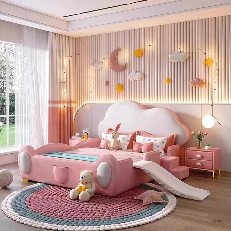 Luxury Girls Children Bed Frame Wood Pretty King Size Room Children Kids Bed Princess Modern Cama Matrimonial Bedroom Furniture
Luxury Girls Children Bed Frame Wood Pretty King Size Room Children Kids Bed Princess Modern Cama Matrimonial Bedroom Furniture