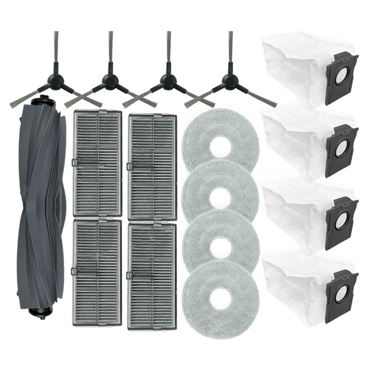 17 шт. для L10s Pro Ultra Heat/X30 Ultra/X30 Pro/S10 Pro ультра вакуумные детали роликовая боковая щетка фильтр швабра мешок для пыли
17 шт. для L10s Pro Ultra Heat/X30 Ultra/X30 Pro/S10 Pro ультра вакуумные детали роликовая боковая щетка фильтр швабра мешок для пыли