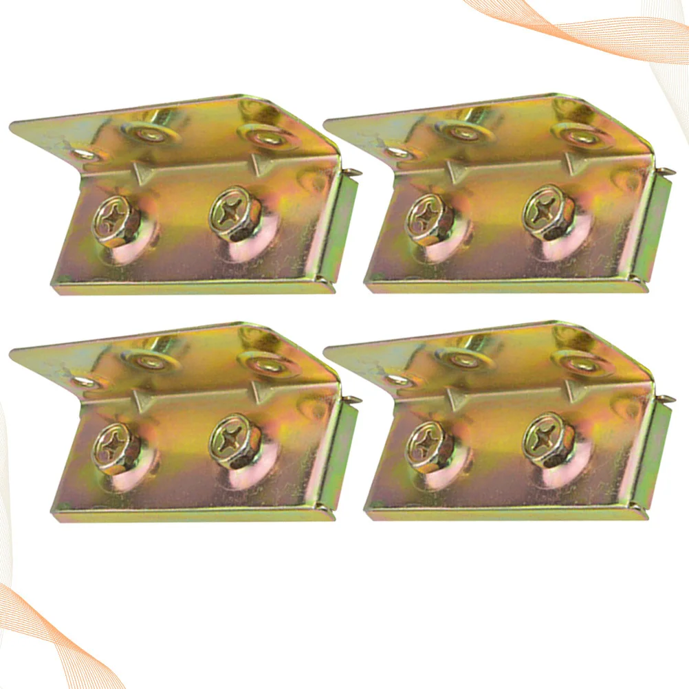 4Pcs Bed Hinge Iron Thickened Screw Bolt Furniture Fasteners for Bed Rails Headboard Footboard Repair Headboard Hinge
4Pcs Bed Hinge Iron Thickened Screw Bolt Furniture Fasteners for Bed Rails Headboard Footboard Repair Headboard Hinge