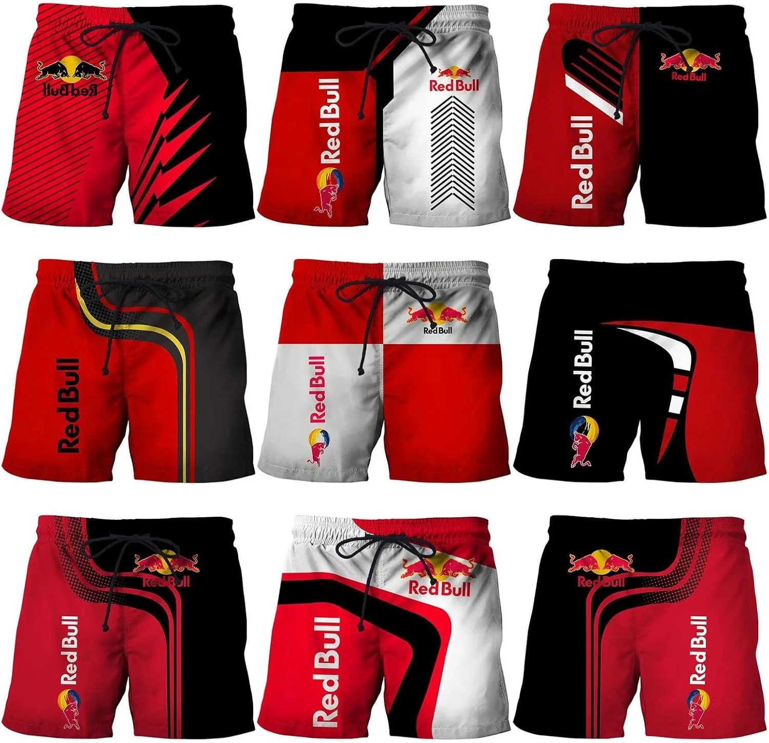 2025 Summer New Red Bull Racing 3D Printed Men's Beach Shorts Breathable and Comfortable Sports Shorts Children's Shorts
2025 Summer New Red Bull Racing 3D Printed Men's Beach Shorts Breathable and Comfortable Sports Shorts Children's Shorts