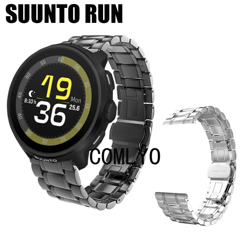 Для SUUNTO RUN ремешок для умных часов из нержавеющей стали, металлический ремешок для мужчин, роскошный, 24 мм
Для SUUNTO RUN ремешок для умных часов из нержавеющей стали, металлический ремешок для мужчин, роскошный, 24 мм