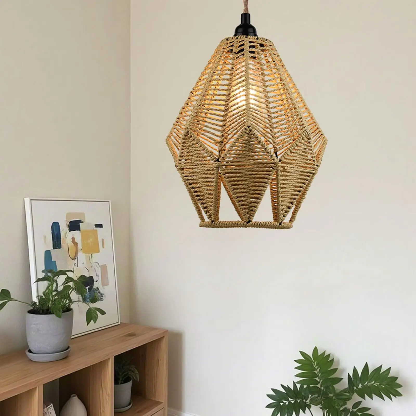 Retro Woven Ceiling Lamp Shade Creative Decorative Light Cover for Kitchen Restaurant Bedroom Living Room
Retro Woven Ceiling Lamp Shade Creative Decorative Light Cover for Kitchen Restaurant Bedroom Living Room