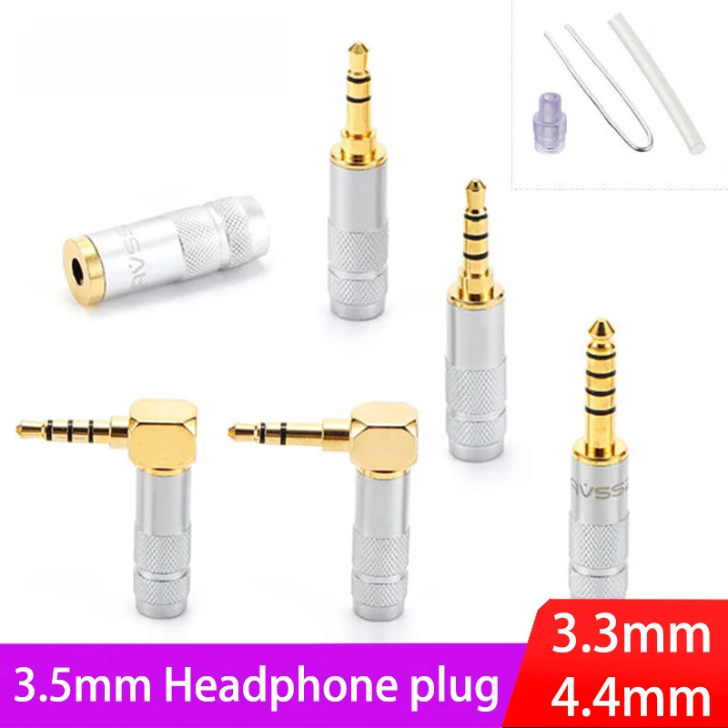 AVSSZ Jack2.5/ 3.5mm/4.4mm Stereo TRRS Carbon Fiber DIY Headphone Balanced Straight Angle/Bend Welding Plug 3 4 5 Poles
AVSSZ Jack2.5/ 3.5mm/4.4mm Stereo TRRS Carbon Fiber DIY Headphone Balanced Straight Angle/Bend Welding Plug 3 4 5 Poles