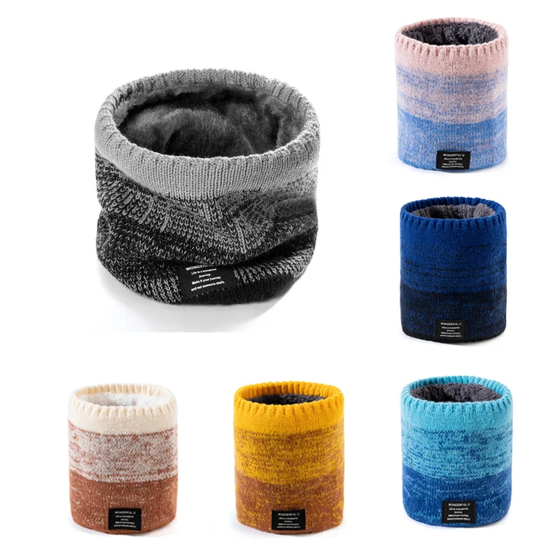 1PC Fleece Knitted Scarf Men Winter Thick Cashmere Solid Scarf Headband Hot Ski Mask Multifunctional
1PC Fleece Knitted Scarf Men Winter Thick Cashmere Solid Scarf Headband Hot Ski Mask Multifunctional