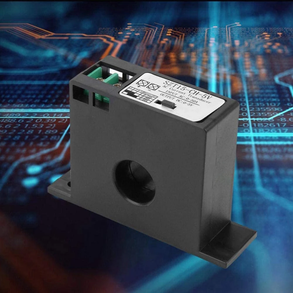 A78K Modern AC Current Transducer Transmitter Transformer Sensor AC Current Converter AC 0-50A To DC 0-5V SZT15-CH-5V
A78K Modern AC Current Transducer Transmitter Transformer Sensor AC Current Converter AC 0-50A To DC 0-5V SZT15-CH-5V
