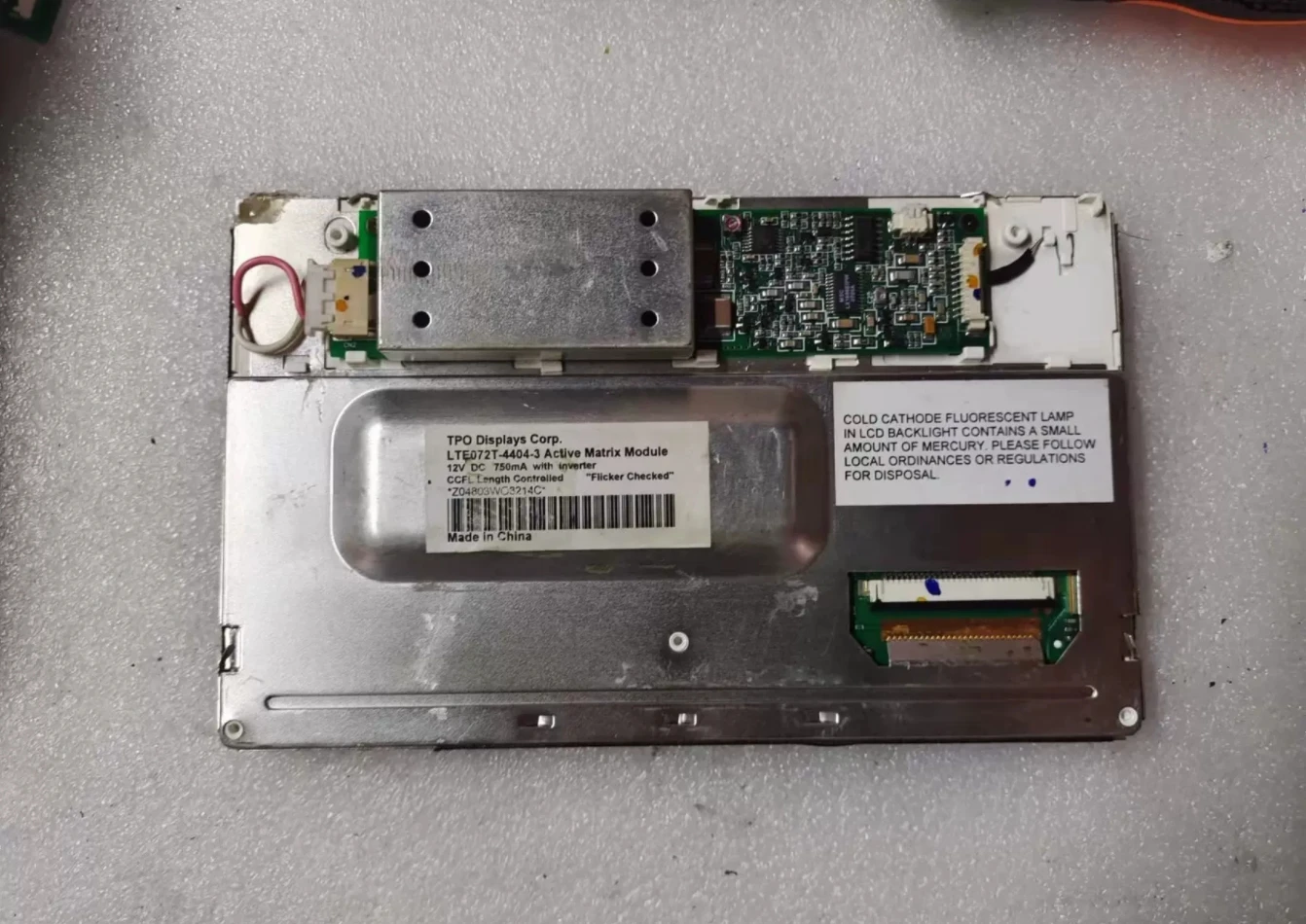 LTE072T-4404-3 LCD screen display PANEL Repair replacement
LTE072T-4404-3 LCD screen display PANEL Repair replacement