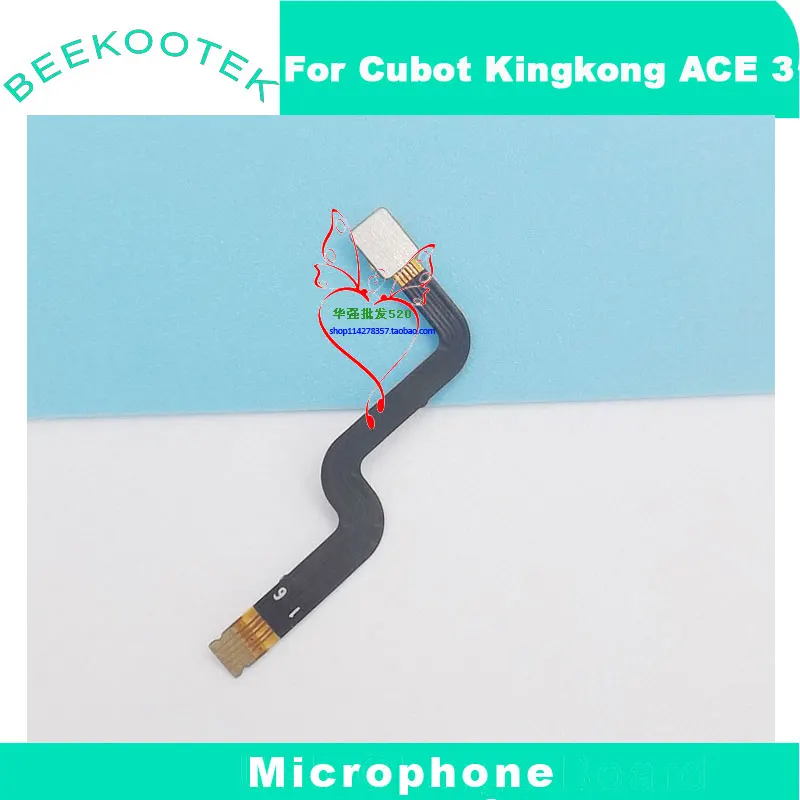 New Original Cubot KingKong ACE3 Mic Module Microphone FPC Cable flex FPC Accessories For CUBOT Kingkong ACE 3 Smart Phone
New Original Cubot KingKong ACE3 Mic Module Microphone FPC Cable flex FPC Accessories For CUBOT Kingkong ACE 3 Smart Phone