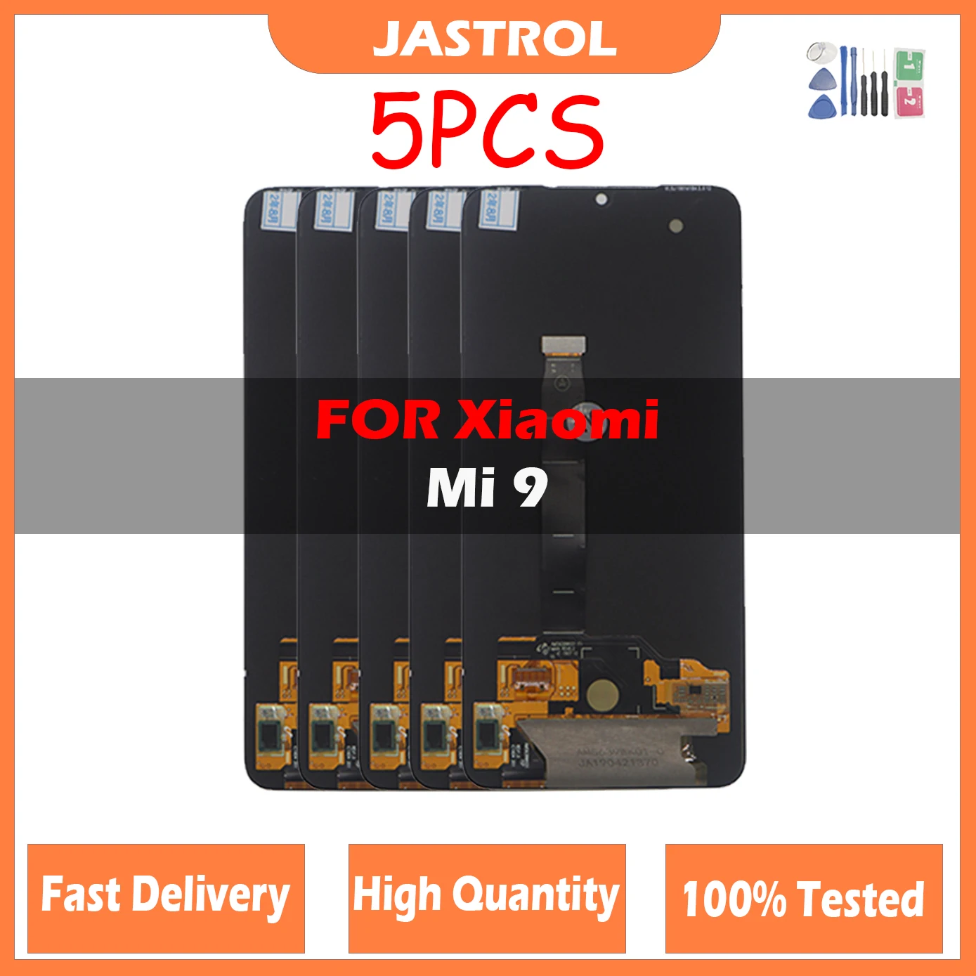 5Pcs/Lot Super AMOLED LCD For XIAOMI MI 9 LCD Display Touch Screen Digiziter Replacement Parts For MI9 Display M1902F1G Screen
5Pcs/Lot Super AMOLED LCD For XIAOMI MI 9 LCD Display Touch Screen Digiziter Replacement Parts For MI9 Display M1902F1G Screen