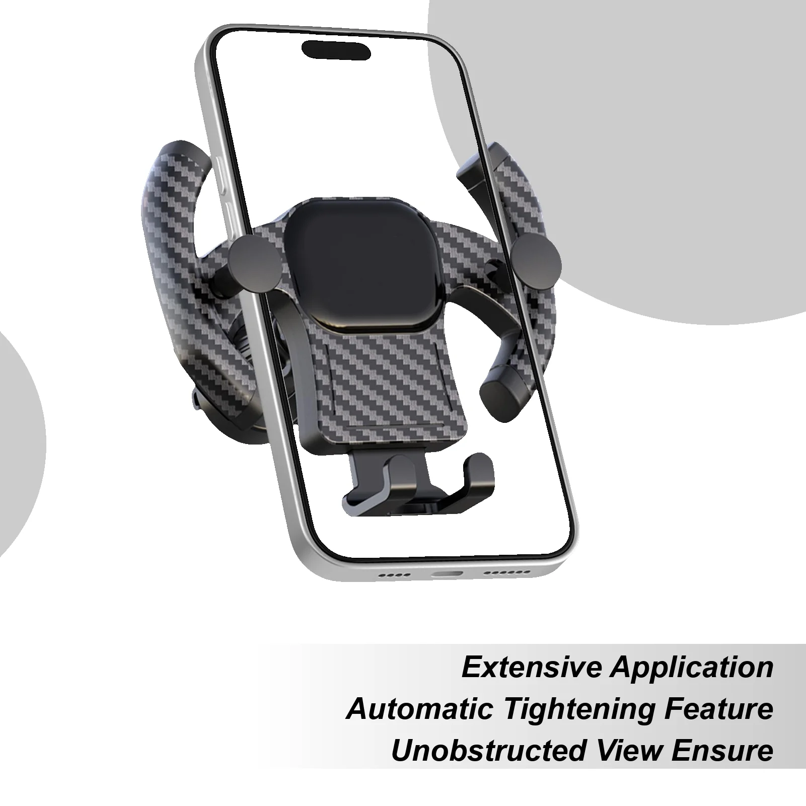 Vent Phone Holder for Car Retractable Automobile Air Vent Cell Phone Cradles Smartphone Support Rack with Steering Wheel Shape
Vent Phone Holder for Car Retractable Automobile Air Vent Cell Phone Cradles Smartphone Support Rack with Steering Wheel Shape