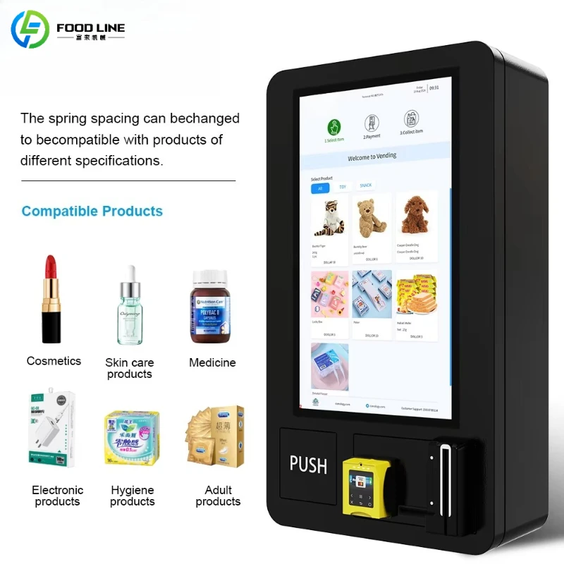 Customized Smart Touch Screen Cigarette Vending Machine Facial Recognition Age Verification Automatic Tobacco Vendor
Customized Smart Touch Screen Cigarette Vending Machine Facial Recognition Age Verification Automatic Tobacco Vendor