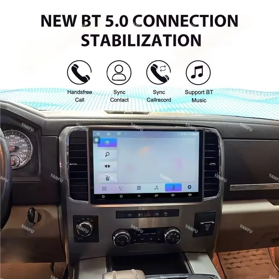 13.1Inch For Dodge Ram 1500 2008 - 2012 Car Radio Touch Screen CarPlay Android13 Auto Multimedia Player GPS Navigation Head Unit
13.1Inch For Dodge Ram 1500 2008 - 2012 Car Radio Touch Screen CarPlay Android13 Auto Multimedia Player GPS Navigation Head Unit