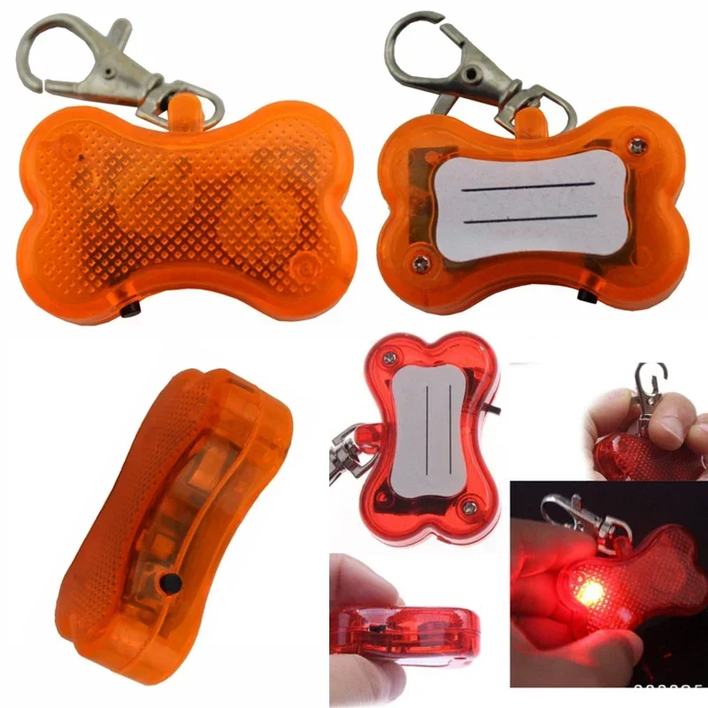 Pet Dog Cat ID Tag Safety LED Flashing Light Bone Shaped Plastic Pendant Collar Night Light Tag
Pet Dog Cat ID Tag Safety LED Flashing Light Bone Shaped Plastic Pendant Collar Night Light Tag
