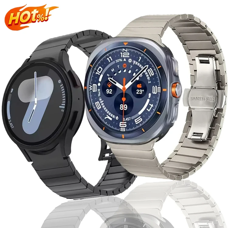 Stainless Steel Strap for Samsung Galaxy Watch Ultra 2025 Metal Bracelet Wristband for Galaxy Watch Ultra 47mm Replacement Band
Stainless Steel Strap for Samsung Galaxy Watch Ultra 2025 Metal Bracelet Wristband for Galaxy Watch Ultra 47mm Replacement Band