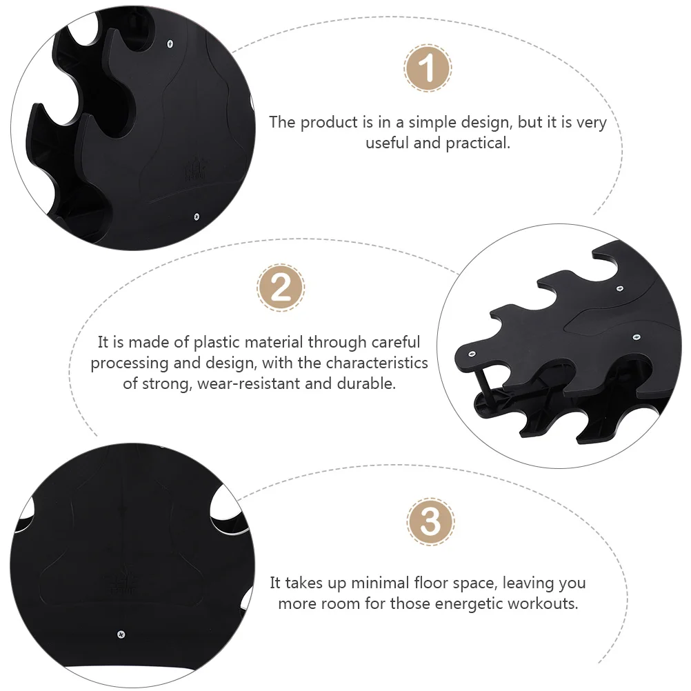 5-Tier Dumbbell Storage Rack Plastic Durable Stand Vertical Hand Weights Organizer Fitness Accessories Dumbbell Stand
5-Tier Dumbbell Storage Rack Plastic Durable Stand Vertical Hand Weights Organizer Fitness Accessories Dumbbell Stand