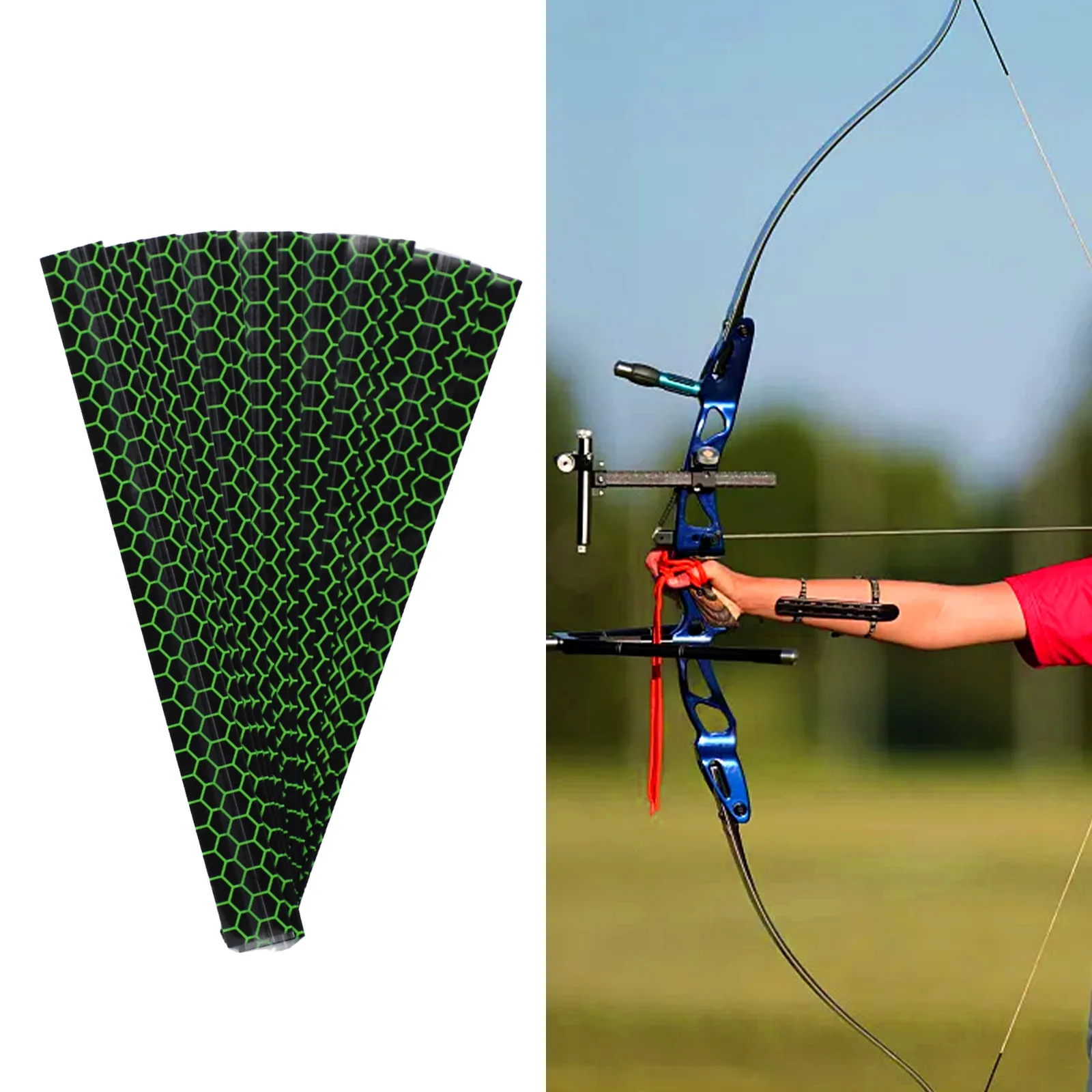 15pcs Arrow Shaft Wraps Stickers for Improved Vane Adhesion and Quick Identification in Outdoor Target Hunting Training Practice
15pcs Arrow Shaft Wraps Stickers for Improved Vane Adhesion and Quick Identification in Outdoor Target Hunting Training Practice