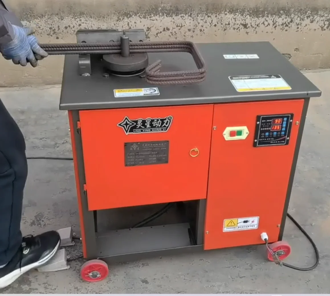 Source Factory Price GF20 4-18mm Steel Bar Stirrup Bending Machine Hydraulic Stirrup Bender Solid Steel Bar Bending Machine
Source Factory Price GF20 4-18mm Steel Bar Stirrup Bending Machine Hydraulic Stirrup Bender Solid Steel Bar Bending Machine