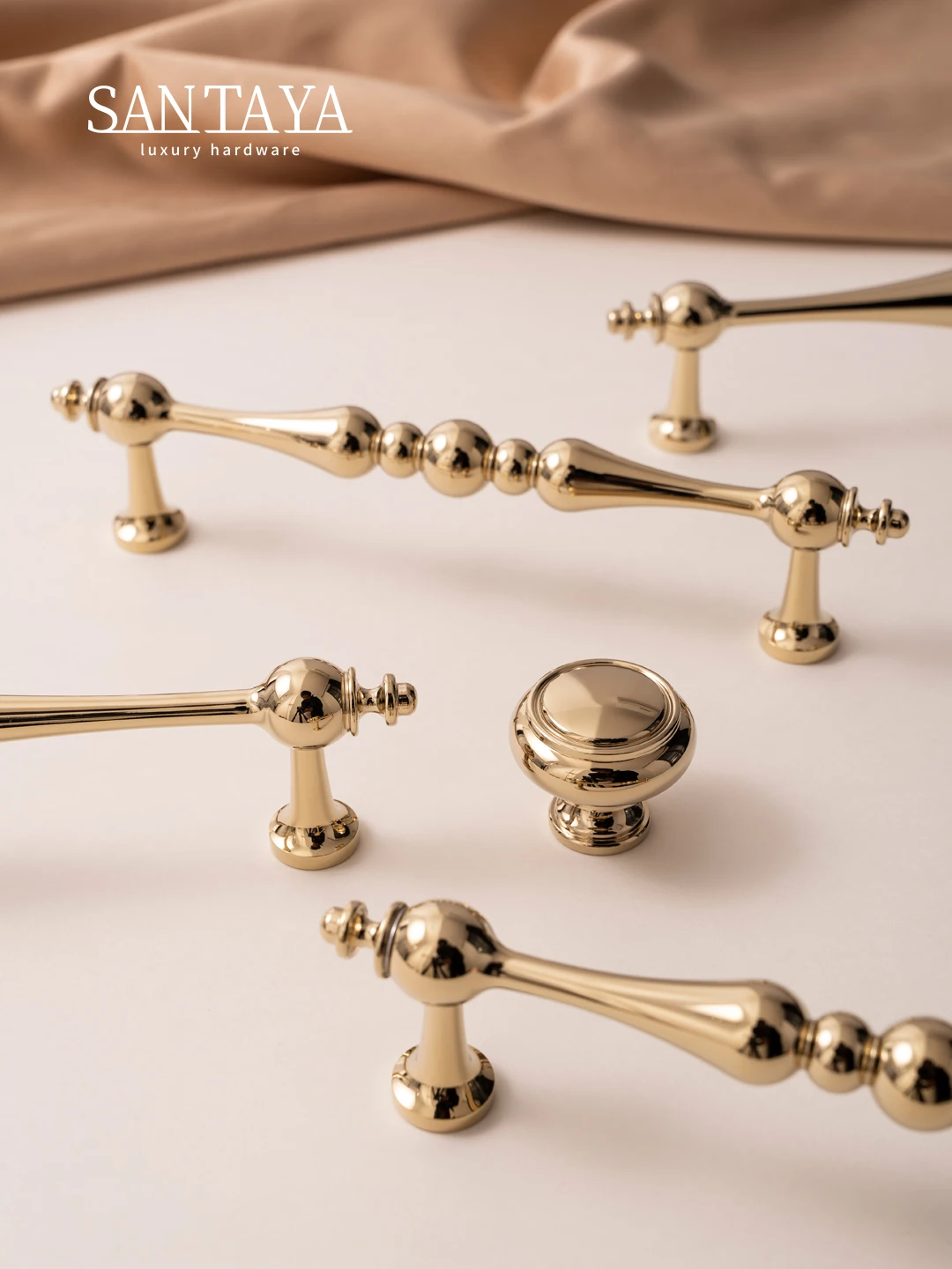 SANTAYA Solid Brass Kitchen Cabinet Handles Copper Wardrobe Pulls PVD Gold Furniture Handle Dresser Drawer Knobs
SANTAYA Solid Brass Kitchen Cabinet Handles Copper Wardrobe Pulls PVD Gold Furniture Handle Dresser Drawer Knobs