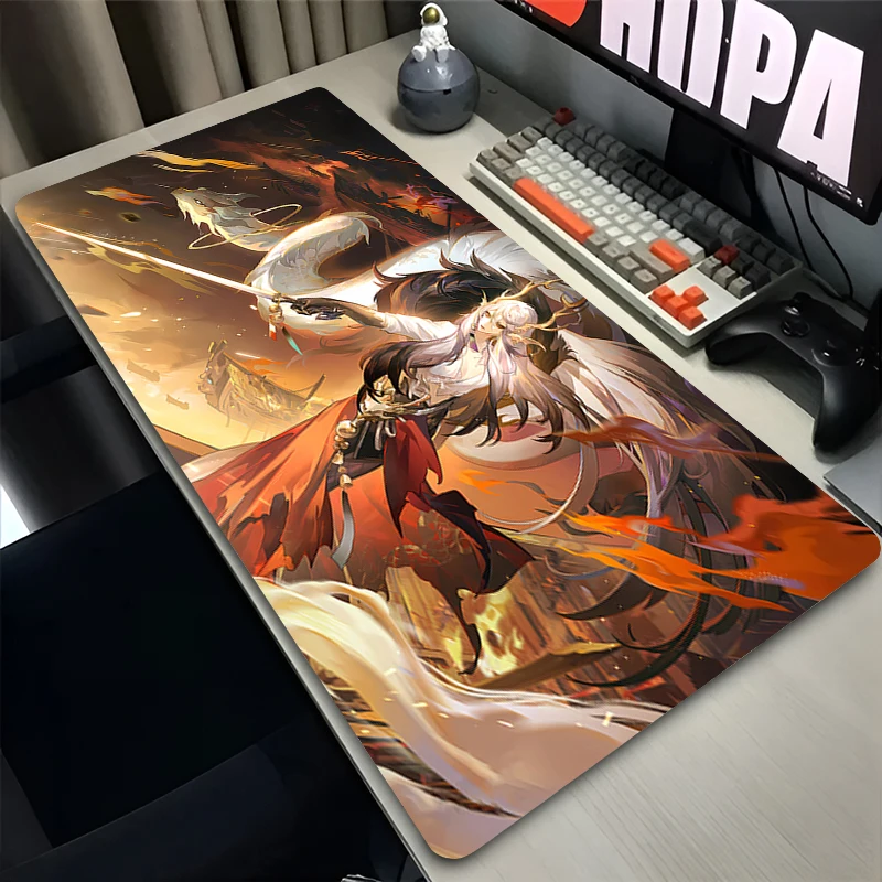 Mouse Pad PC Non Slip Rubber HD Cool Mousepad Laptop Gamer Cabinet Keyboard Pad O-onmyoji Office Computer Gaming Desk Mouse Mat
Mouse Pad PC Non Slip Rubber HD Cool Mousepad Laptop Gamer Cabinet Keyboard Pad O-onmyoji Office Computer Gaming Desk Mouse Mat
