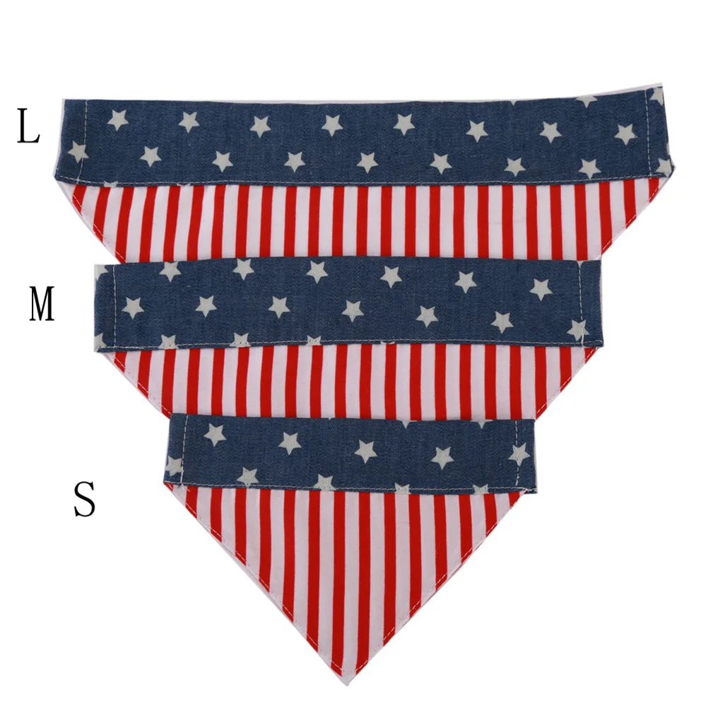 Pet Bib Neckerchief Independence Day Dog Bibs Decorate Collar Bandana Us Flag Bandanas Small Scarf
Pet Bib Neckerchief Independence Day Dog Bibs Decorate Collar Bandana Us Flag Bandanas Small Scarf