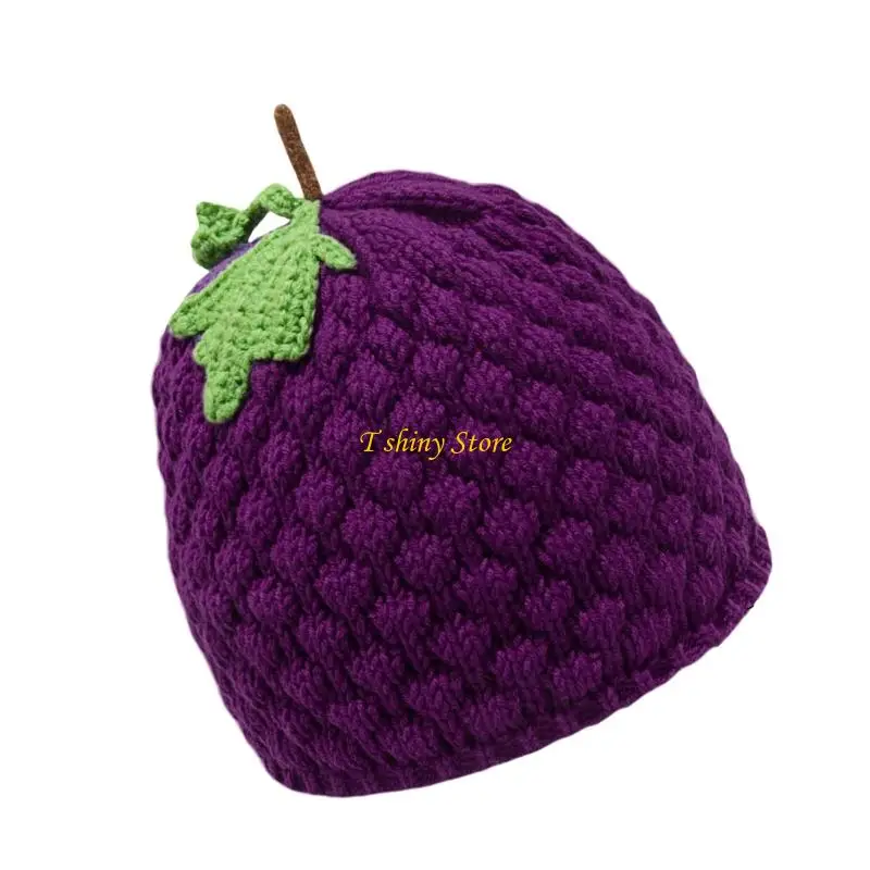 N58F Popular Fruit Theme Crochet Hat Sweet Knit Winter Skull Hat 2000s Anime Headwear
N58F Popular Fruit Theme Crochet Hat Sweet Knit Winter Skull Hat 2000s Anime Headwear