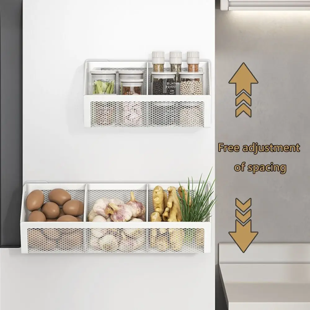 Wall Mounted Storage Basket Black White Garlic Ginger Onion Drainage Basket Large Capacity No-drill Vegetable Basket
Wall Mounted Storage Basket Black White Garlic Ginger Onion Drainage Basket Large Capacity No-drill Vegetable Basket