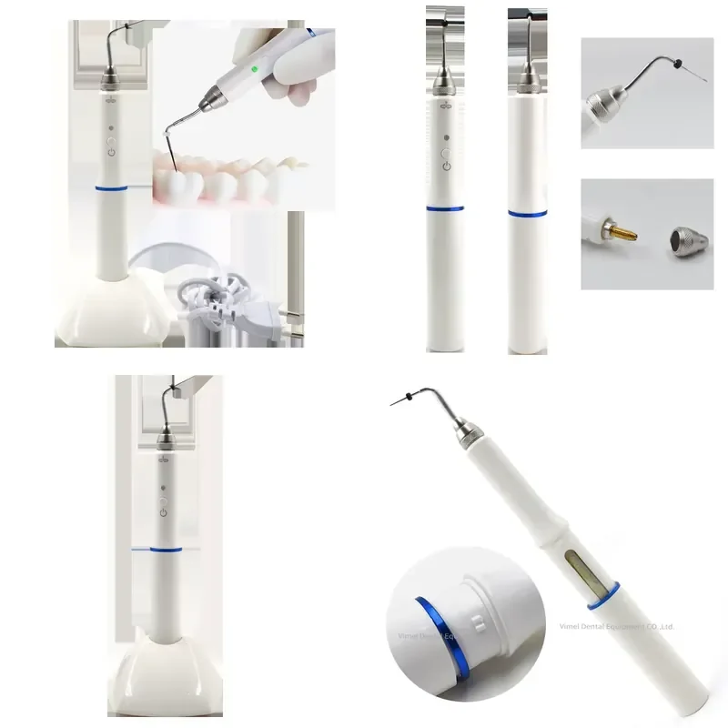 2026 Cordless Gutta Percha Obturation System Endo Heated Pen with 2 Heated Tips
2026 Cordless Gutta Percha Obturation System Endo Heated Pen with 2 Heated Tips