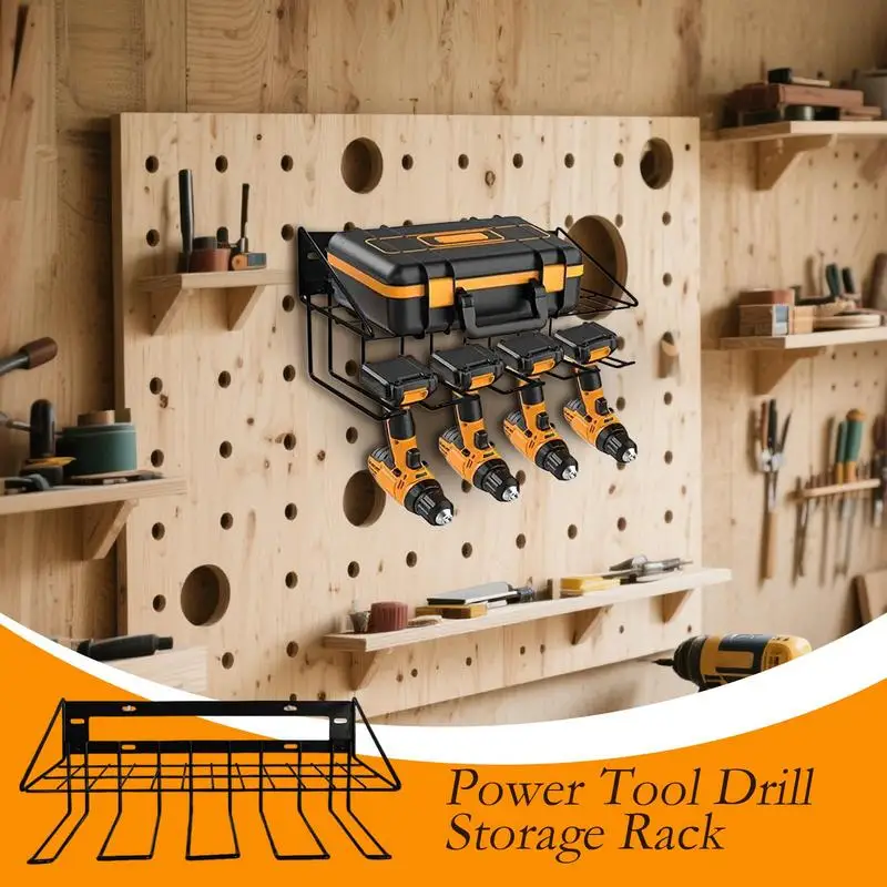 Power Tool Organizer Tool Shelf Metal Wall Mount Hanger Storage Rack For Garage Home Shed Organization For Drills
Power Tool Organizer Tool Shelf Metal Wall Mount Hanger Storage Rack For Garage Home Shed Organization For Drills
