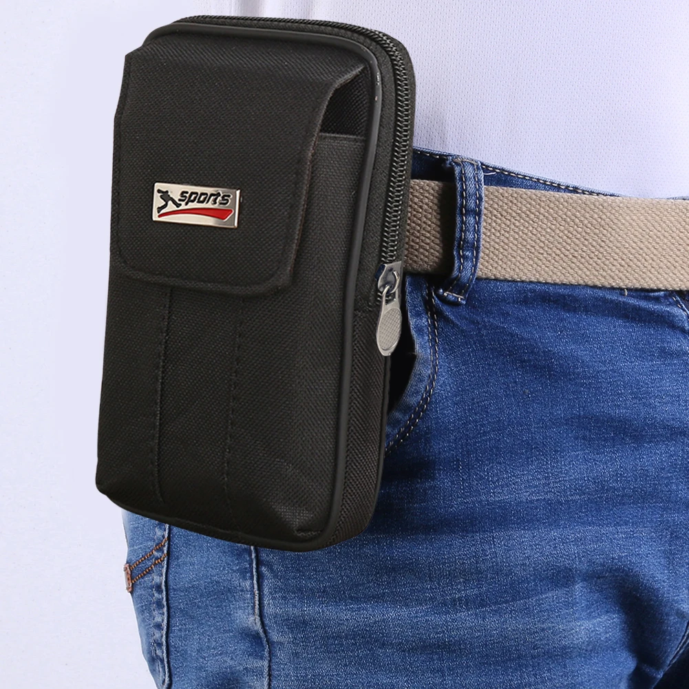 Men Canvas Fanny Waist Bag Male Zipper Casual Double-Layer Phone Belt Bum Pouch Bag Solid Color Purse Card Holder
Men Canvas Fanny Waist Bag Male Zipper Casual Double-Layer Phone Belt Bum Pouch Bag Solid Color Purse Card Holder