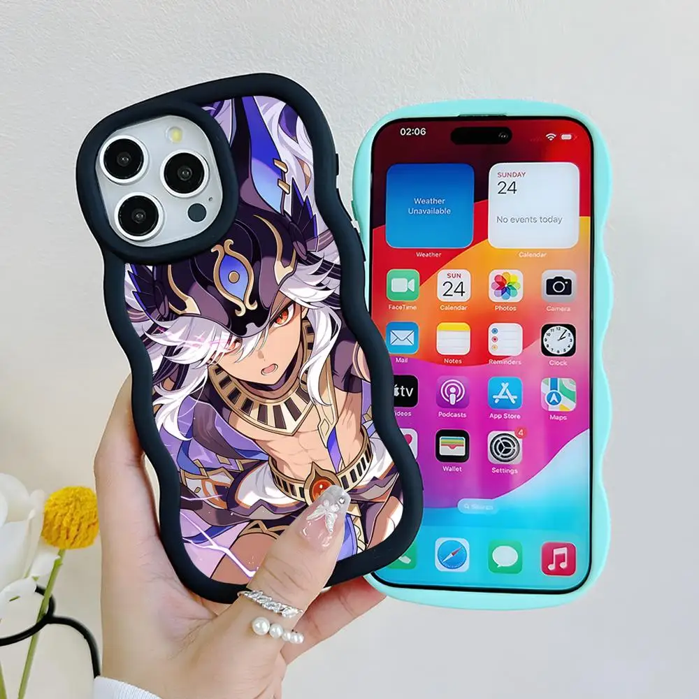 Game GI Cyno Phone Case for iPhone 17 16 15 14 13 12 11 Air Pro Max Plus Black Soft TPU Wavy Edge Cover
Game GI Cyno Phone Case for iPhone 17 16 15 14 13 12 11 Air Pro Max Plus Black Soft TPU Wavy Edge Cover