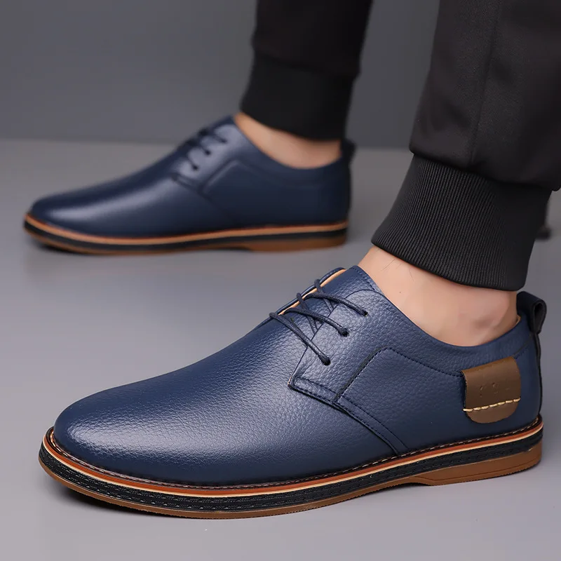 Men's Solid-Color Striped Business Formal Shoe Fashionable And Comfortable Oxford Shoe New Autumn Winter Casual Dress Party Shoe
Men's Solid-Color Striped Business Formal Shoe Fashionable And Comfortable Oxford Shoe New Autumn Winter Casual Dress Party Shoe