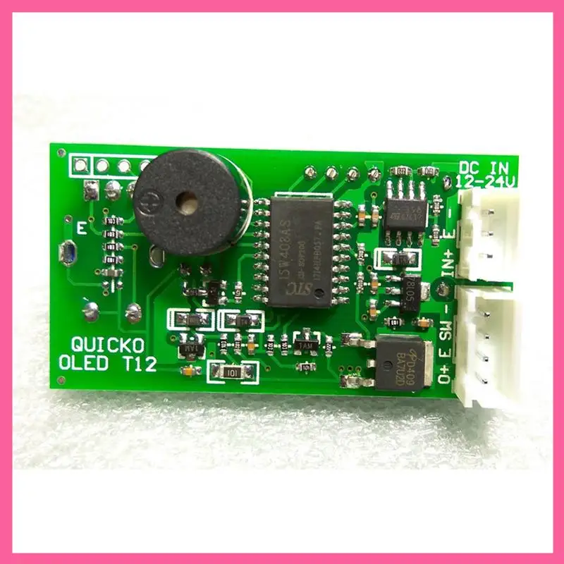 HOT-T12 STC OLED-контроллер Цифровая паяльная станция DIY НАБОРЫ с ручкой Использование для наконечников T12
HOT-T12 STC OLED-контроллер Цифровая паяльная станция DIY НАБОРЫ с ручкой Использование для наконечников T12
