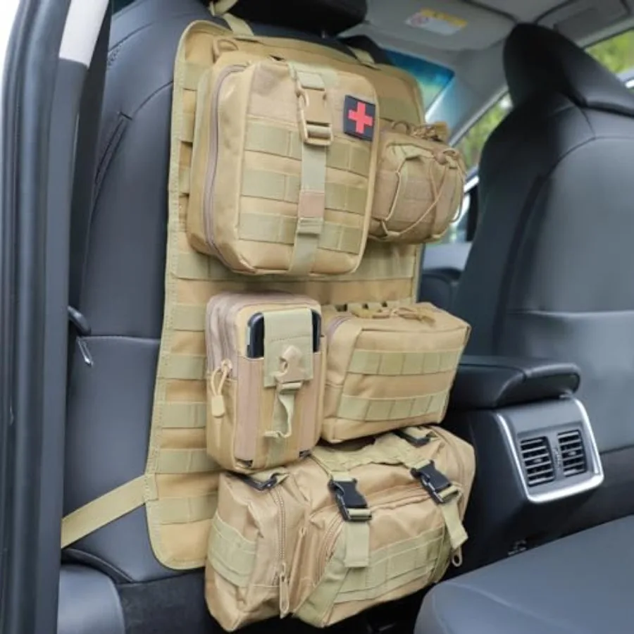 truck seat organizer and storage tactical car back seat back organizer with a Molle Vehicle Panel and 5 Different Size Molle Po
truck seat organizer and storage tactical car back seat back organizer with a Molle Vehicle Panel and 5 Different Size Molle Po