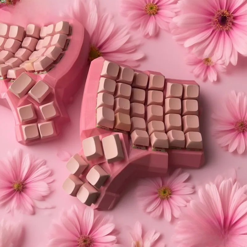 Dactyl Manuform 5*6 Проводная изогнутая разделенная клавиатура Hot Swap Saint Gerry Axis Совершенно новый игровой аксессуар без резьбы Эргономика Подарок
Dactyl Manuform 5*6 Проводная изогнутая разделенная клавиатура Hot Swap Saint Gerry Axis Совершенно новый игровой аксессуар без резьбы Эргономика Подарок