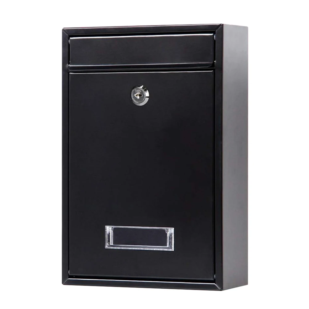 Metal Mailbox Durable Iron Letter Case Post Box for Documents Newspapers Magazine Delivery Outdoor Home Office Garden Use
Metal Mailbox Durable Iron Letter Case Post Box for Documents Newspapers Magazine Delivery Outdoor Home Office Garden Use