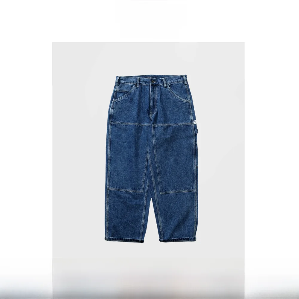 Свободные длинные прямые мужские джинсы, рабочая одежда с двойной подошвой до колена, повседневная молодежная одежда, китайский бренд, лето 2024
Свободные длинные прямые мужские джинсы, рабочая одежда с двойной подошвой до колена, повседневная молодежная одежда, китайский бренд, лето 2024