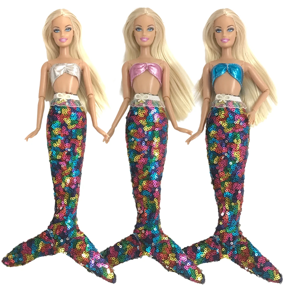 3 Set 11.5 Inch Doll Clothes Mermaid Fishtail Skirt Cosplay Outfits For 11.8 Inch Doll Clothing 30 CM Dolls Accessories Toy
3 Set 11.5 Inch Doll Clothes Mermaid Fishtail Skirt Cosplay Outfits For 11.8 Inch Doll Clothing 30 CM Dolls Accessories Toy