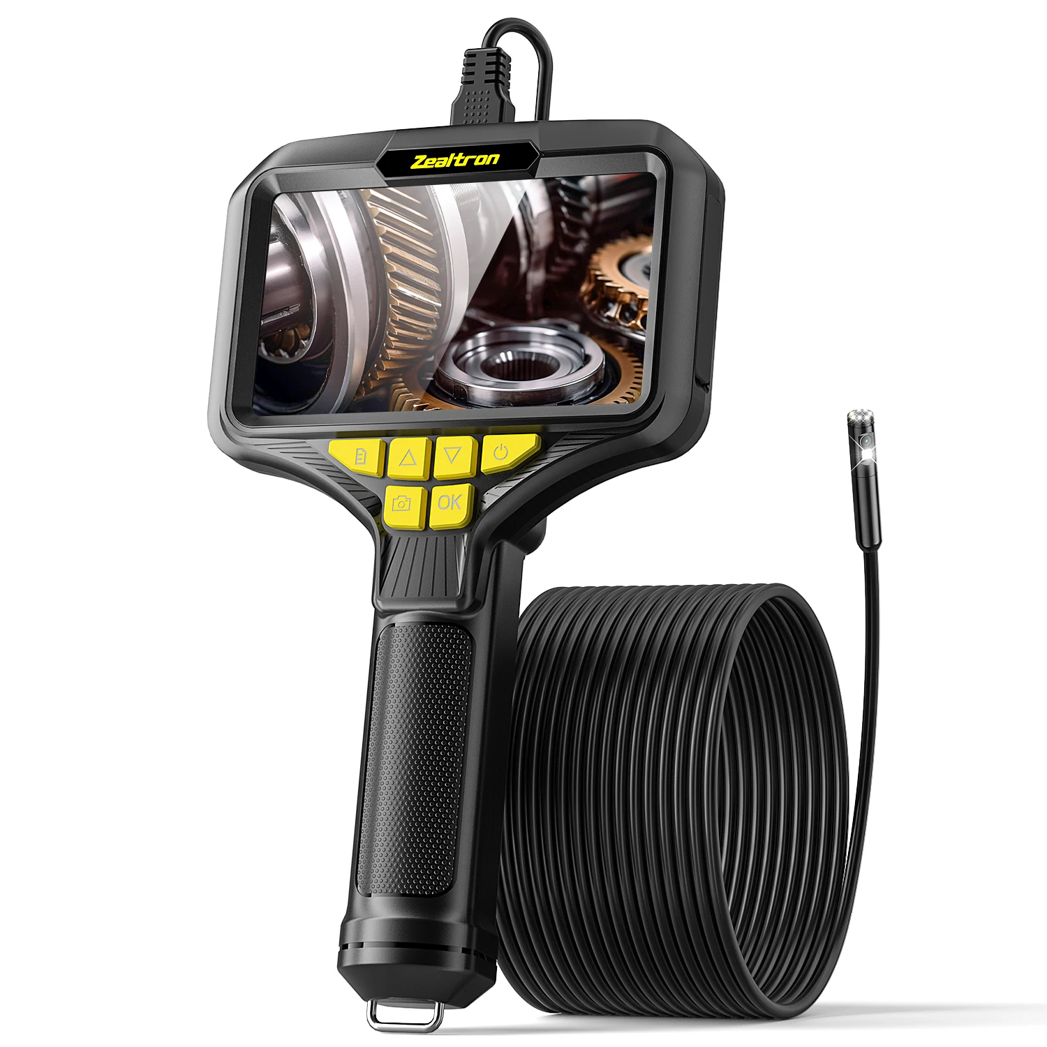 Handheld Endoscope 5 Inch IPS Screen Video Dual Camera Pipe Car Inspection Borescope HD1080P 8mm USB Waterproof Probe with LEDs
Handheld Endoscope 5 Inch IPS Screen Video Dual Camera Pipe Car Inspection Borescope HD1080P 8mm USB Waterproof Probe with LEDs