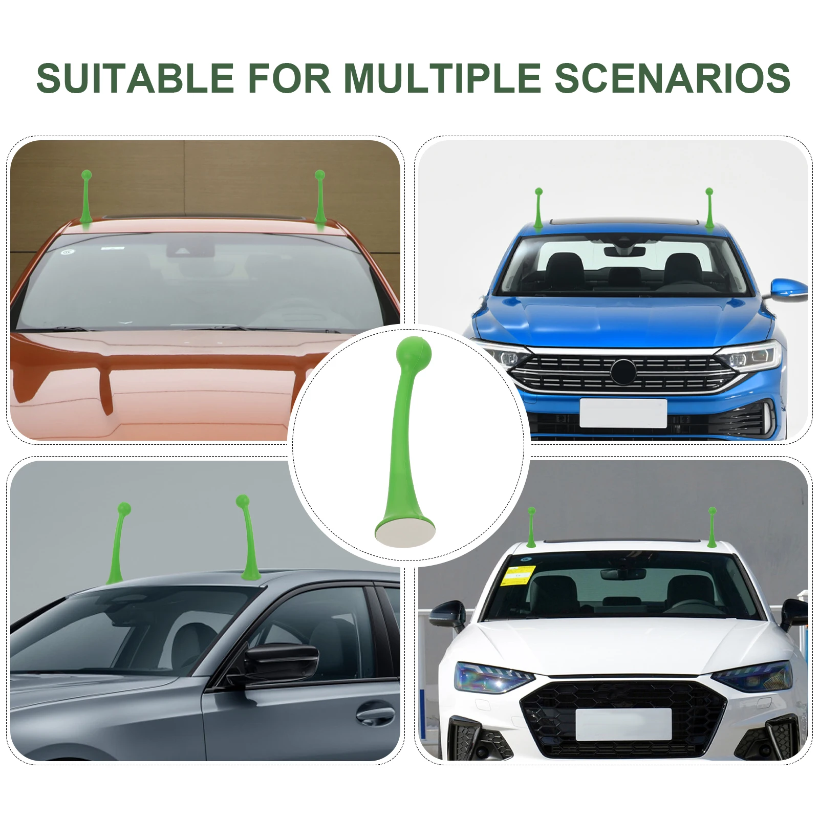 Car Roof 3D Green Foam Tentacles Antenna Auto Exterior Decor Topper Car Stickers Truck Decor Compatible Models
Car Roof 3D Green Foam Tentacles Antenna Auto Exterior Decor Topper Car Stickers Truck Decor Compatible Models