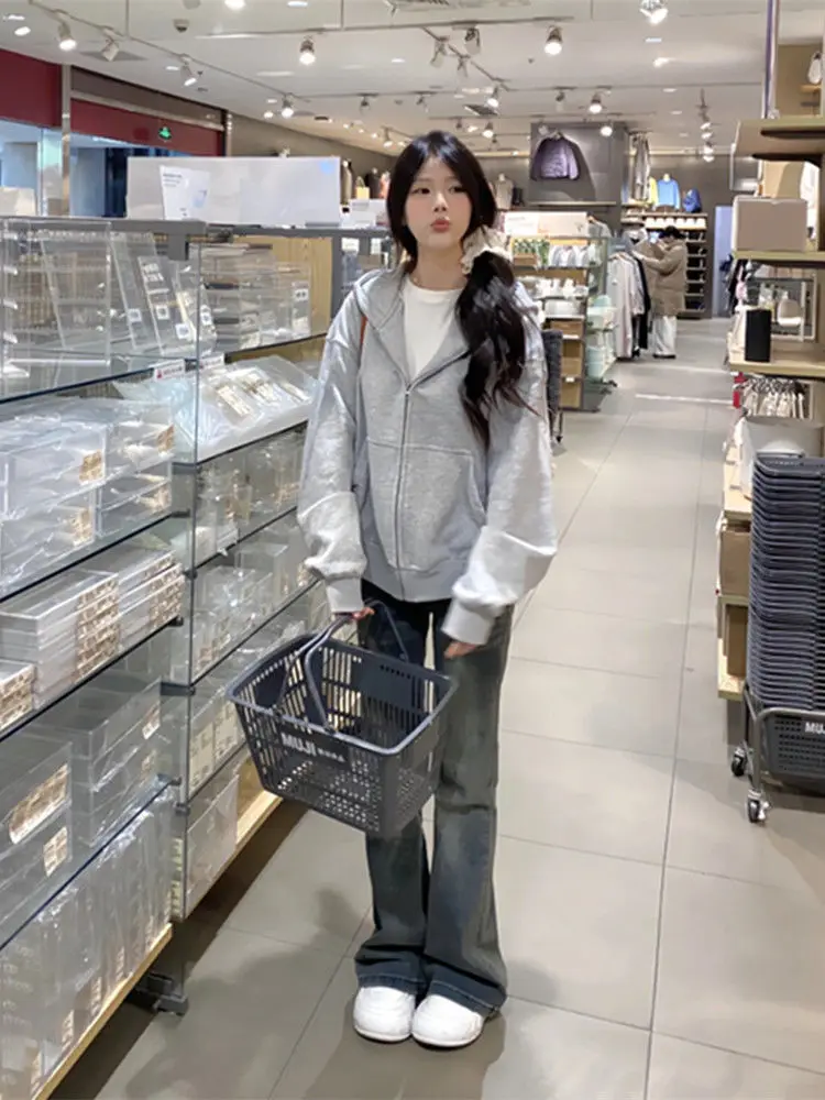 Женские широкие джинсы, женские зимние брюки, карго с карманами, универсальная рабочая одежда с несколькими карманами, камуфляжная женская джинсовая мода в стиле милитари
Женские широкие джинсы, женские зимние брюки, карго с карманами, универсальная рабочая одежда с несколькими карманами, камуфляжная женская джинсовая мода в стиле милитари