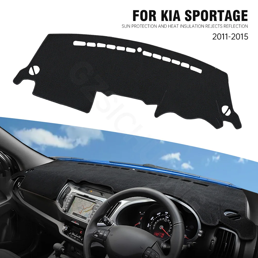 Car Dashboard Sunshade Pad Instrument Panel Cover Insulation Pad For Kia Sportage R 3rd 2011-2014 2015 Interior Accessories
Car Dashboard Sunshade Pad Instrument Panel Cover Insulation Pad For Kia Sportage R 3rd 2011-2014 2015 Interior Accessories