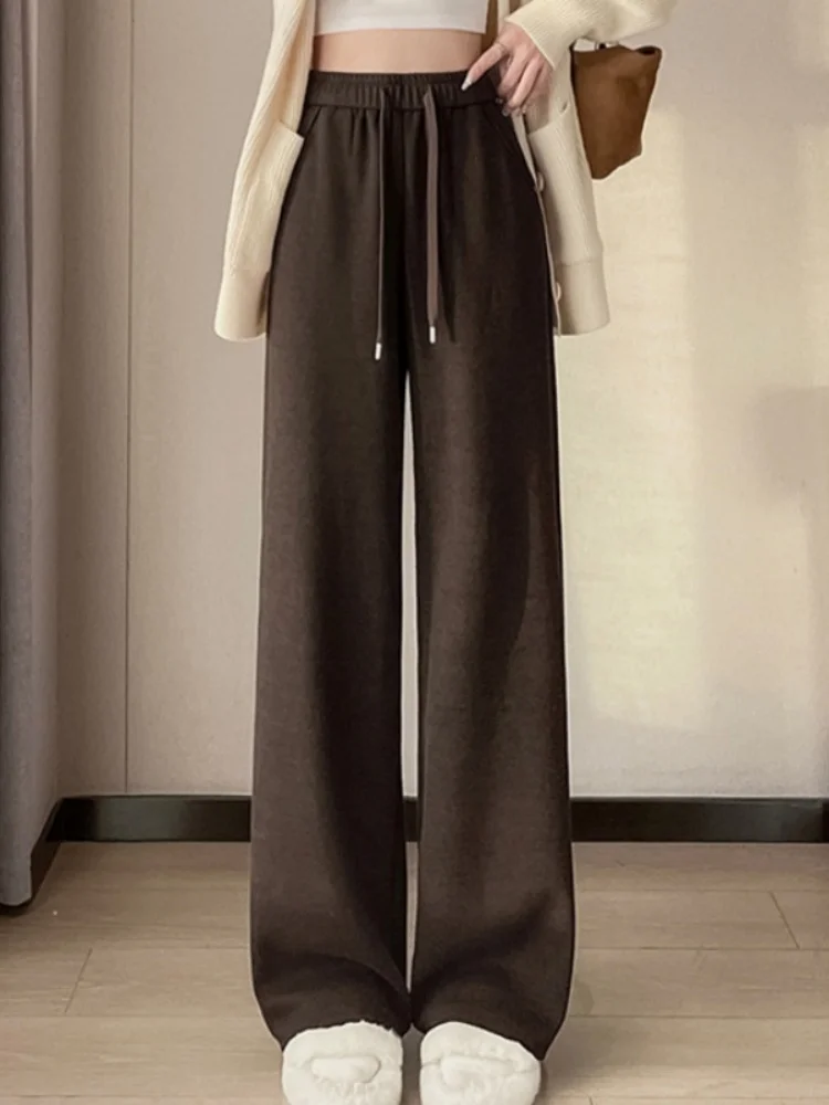 Женские брюки Ce Brown Slim Wide Leg с высокой талией, струящиеся, маленького размера, новые, повседневные, прямые, весна-осень
Женские брюки Ce Brown Slim Wide Leg с высокой талией, струящиеся, маленького размера, новые, повседневные, прямые, весна-осень