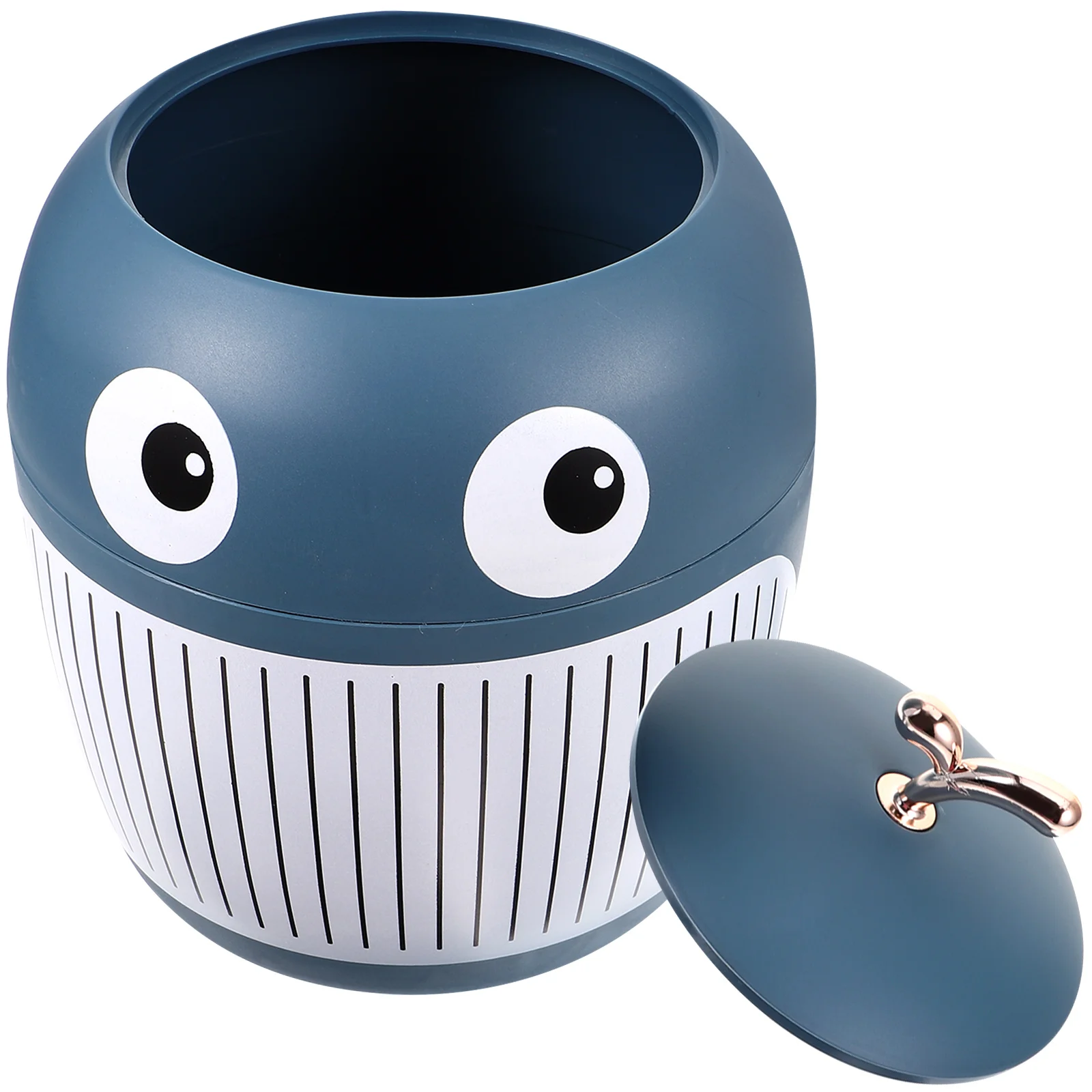 Mini Size Whale Trash Can Small Waste Basket Plastic Garbage Container Portable Desk Bin With Lid For Dorm Household
Mini Size Whale Trash Can Small Waste Basket Plastic Garbage Container Portable Desk Bin With Lid For Dorm Household