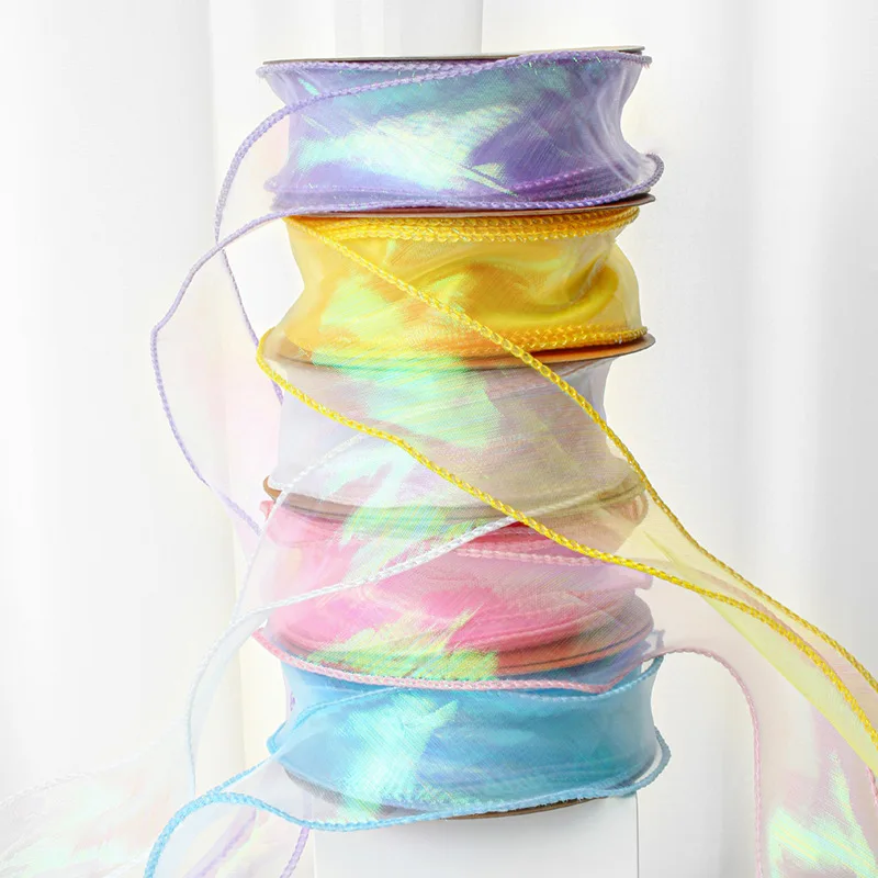 6CM Wide Fantasy Fishtail Yarn Floral Packaging Gift Box Decorative Ribbon Handmade Diy Baking Ribbon 9 Meters Long
6CM Wide Fantasy Fishtail Yarn Floral Packaging Gift Box Decorative Ribbon Handmade Diy Baking Ribbon 9 Meters Long