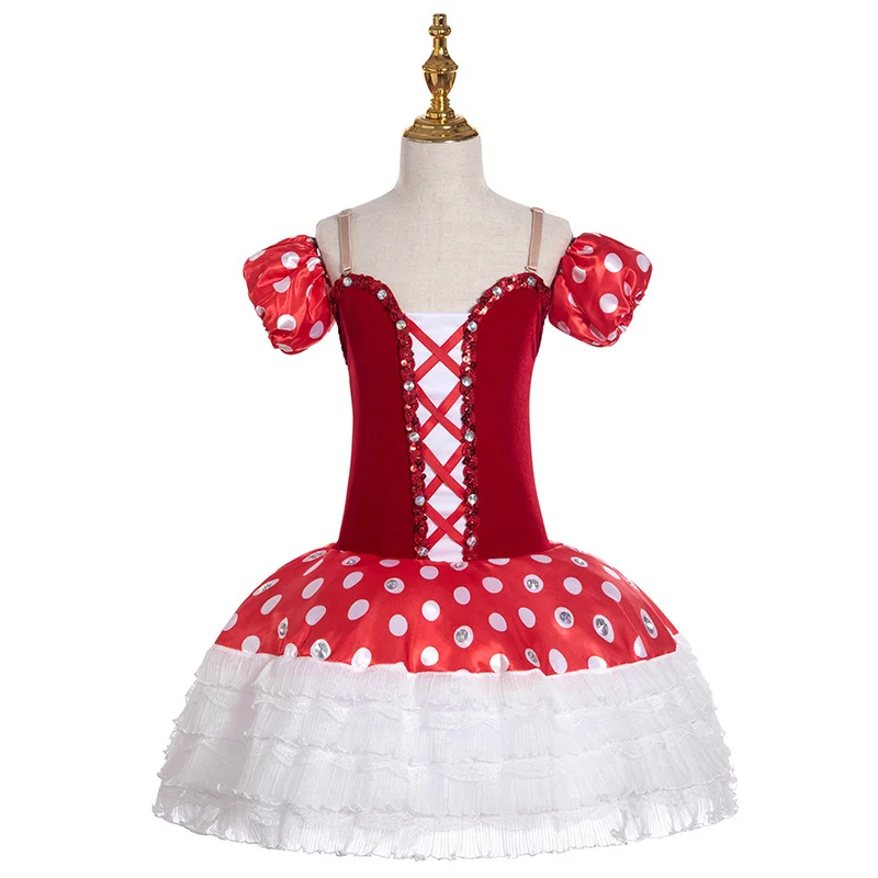 2022 Red Ballet Tutu Skirt Women Dress Long Vestidos For Girls Performance Clothing Swan Belly Dance Skirts
2022 Red Ballet Tutu Skirt Women Dress Long Vestidos For Girls Performance Clothing Swan Belly Dance Skirts