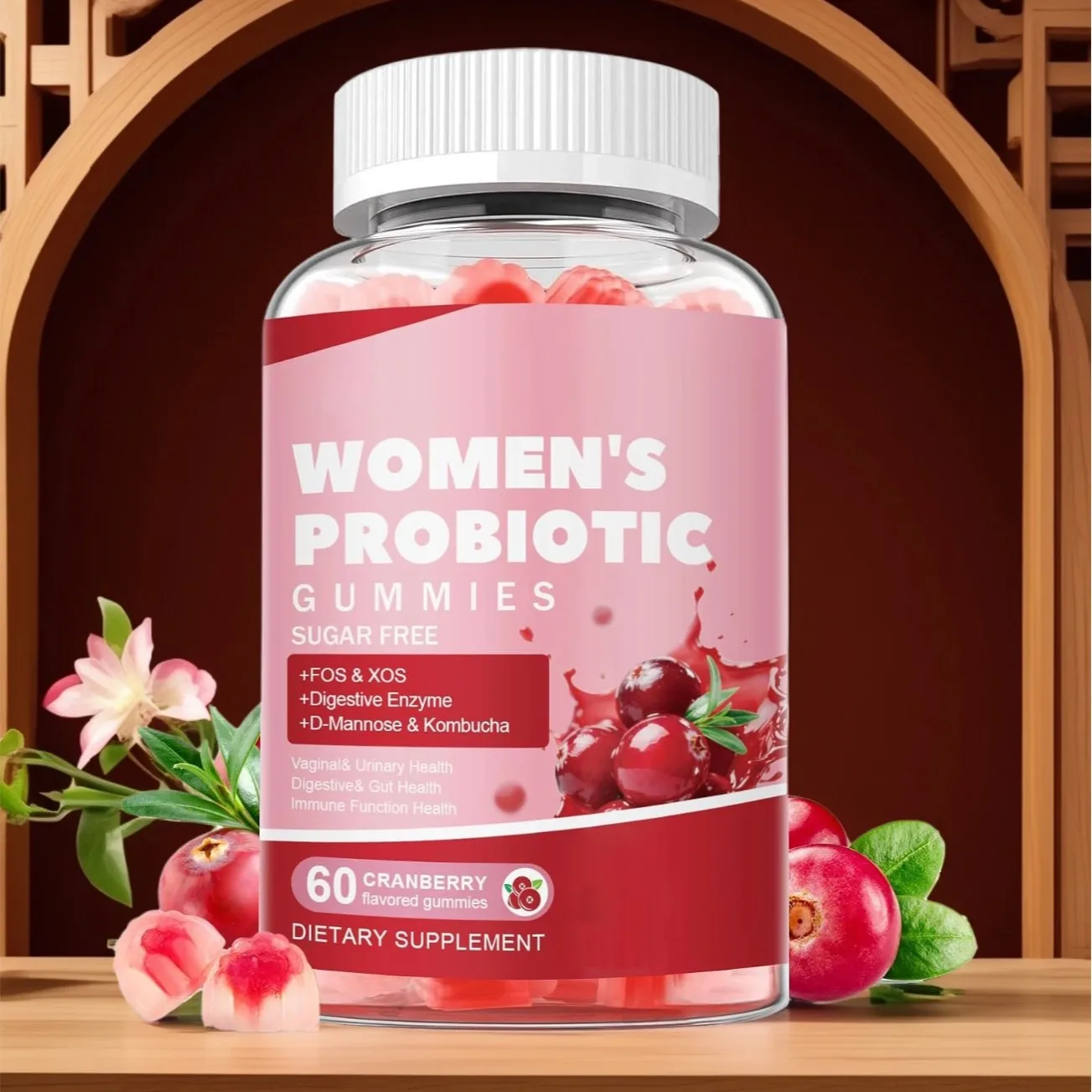 Жевательные конфеты с пробиотиками для женщин способствуют здоровью кишечника, регулированию иммунитета и являются полезным продуктом для здоровья.
Жевательные конфеты с пробиотиками для женщин способствуют здоровью кишечника, регулированию иммунитета и являются полезным продуктом для здоровья.