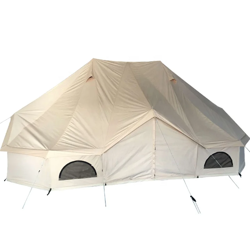 Hot sale! 6M Wide Double Top Canvas Tent Luxury Glamping Canvas Emperor Bell Tent
Hot sale! 6M Wide Double Top Canvas Tent Luxury Glamping Canvas Emperor Bell Tent