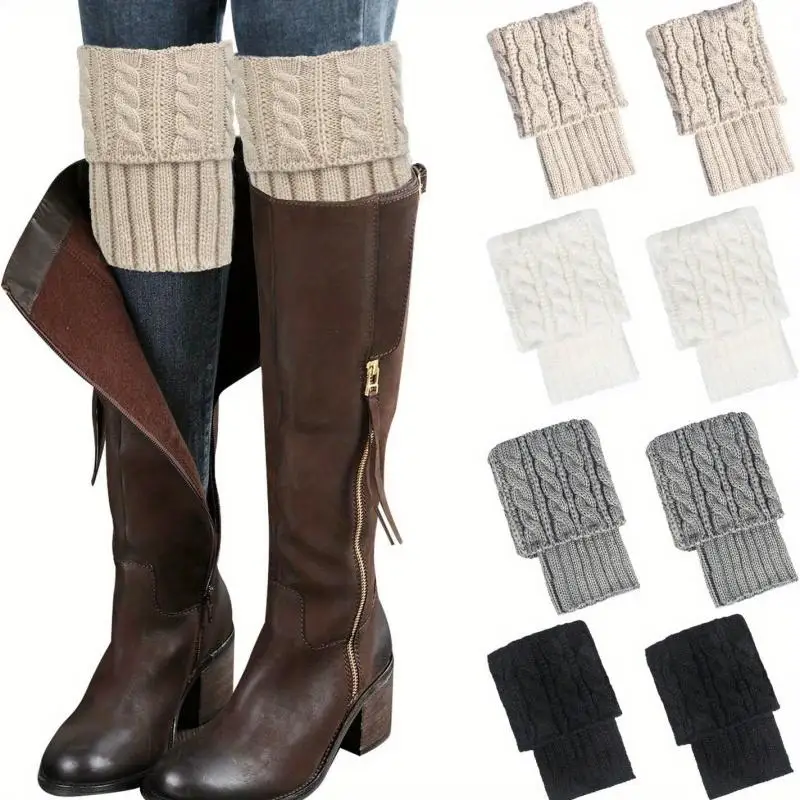 Womens Leg Warmers Ankle Winter Warm Stretch Knitted Slouch Thermal Ladies Thick Cuffs Boot Socks Female Lolita Y2k Gaiters
Womens Leg Warmers Ankle Winter Warm Stretch Knitted Slouch Thermal Ladies Thick Cuffs Boot Socks Female Lolita Y2k Gaiters