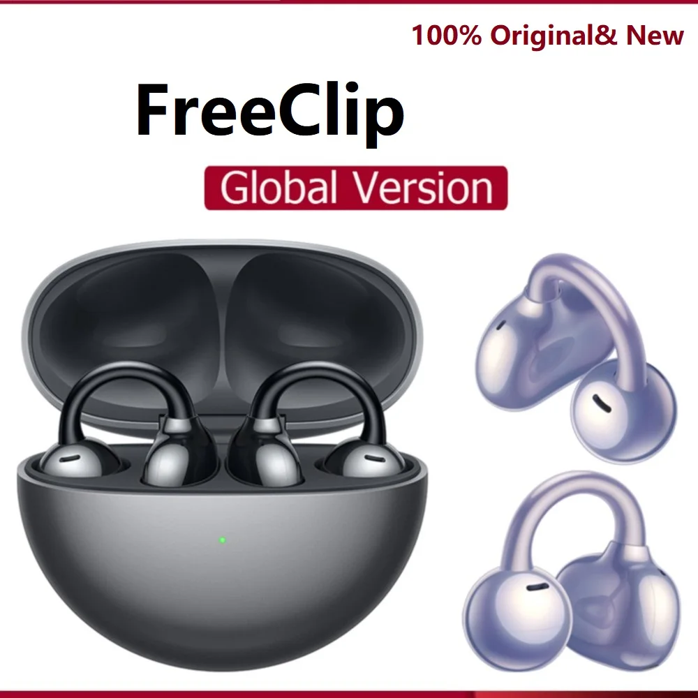 For HUAWEI FreeClip Wireless Earbuds-Open Ear Bluetooth Earphones with Long Lasting Battery AI Crystal Clear Ultimate Sound Life
For HUAWEI FreeClip Wireless Earbuds-Open Ear Bluetooth Earphones with Long Lasting Battery AI Crystal Clear Ultimate Sound Life